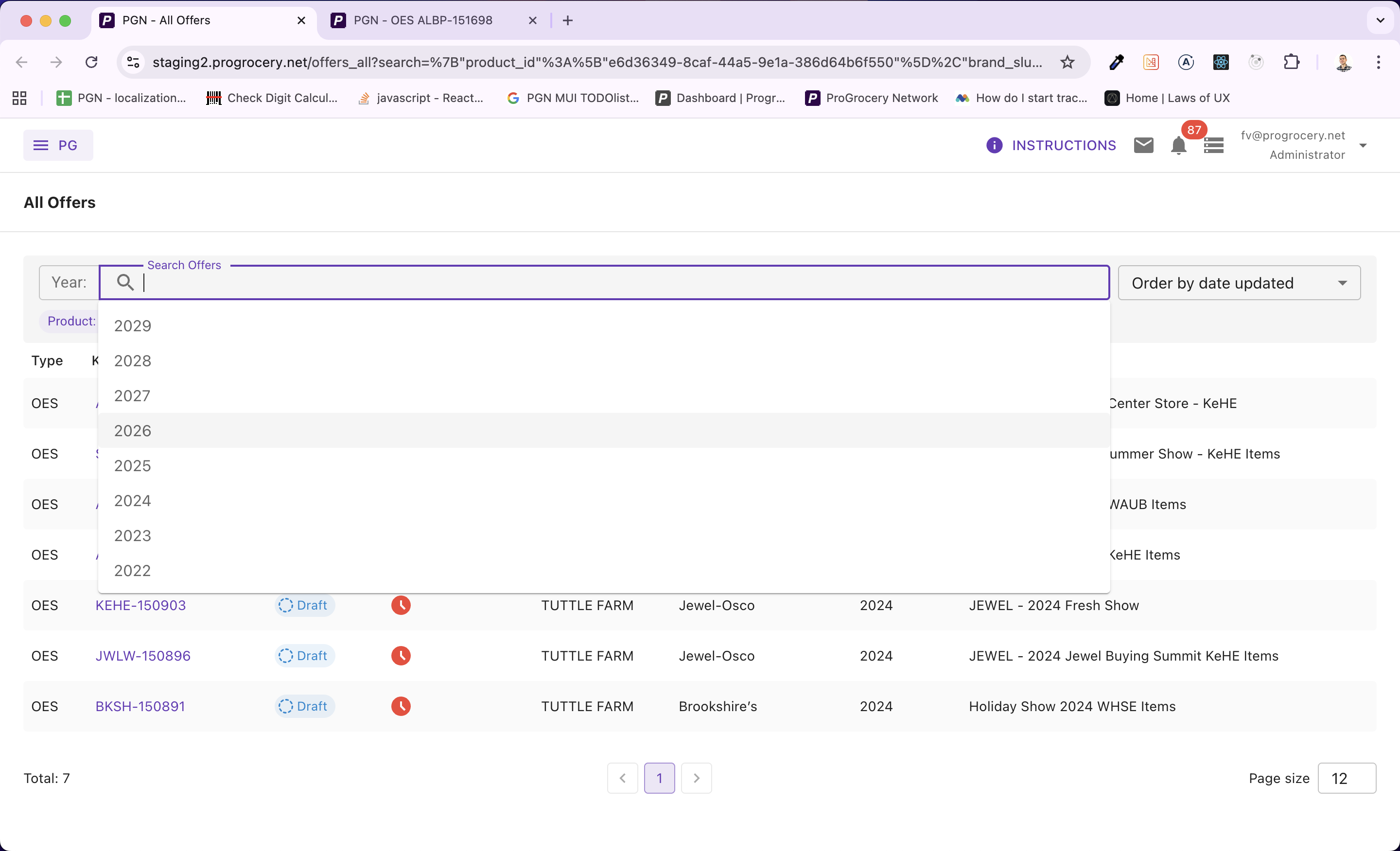 Options are fetched on demand as users type, with debounced queries to keep things performant.
